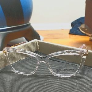 Dolce & Gabbana eyeglass framed with clear lenses new without tags never worn